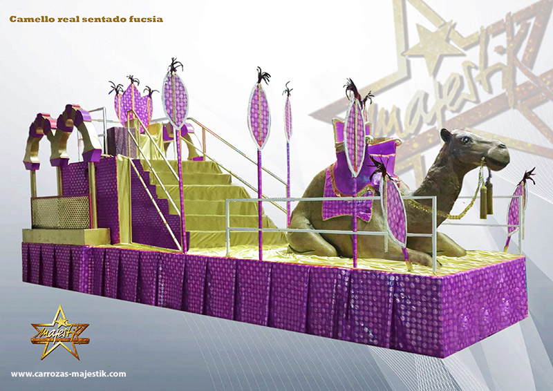 Carroza cabalgata reyes magos
