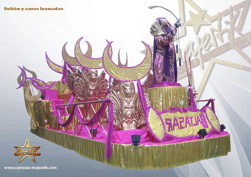 Carroza cabalgata reyes magos