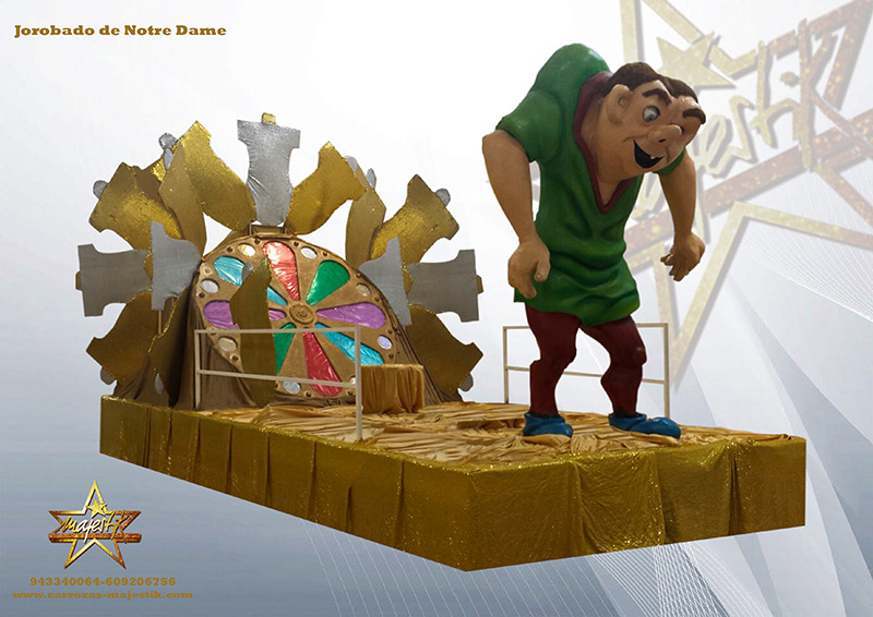 carroza de la película el jorobado de notre dame