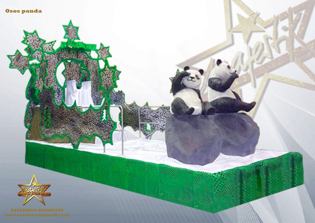 Carroza Osos Panda