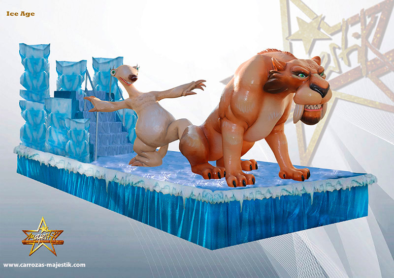 Carroza infantil Ice Age